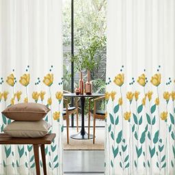 Urban Space Cotton Multi Room Darkening 5 ft Window With Tieback & Eyelets - Set of 2-image-89