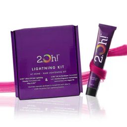 2.Oh! Pink Semi Permanent Hair Color & Lightening Kit Combo-24