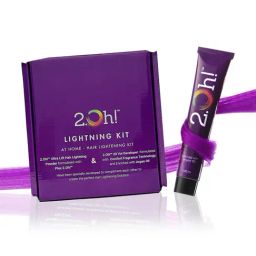 2.Oh! Purple Semi Permanent Hair Color & Lightening Kit Combo-35