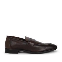 Van Heusen Men's Brown Loafers-image-42