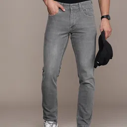WROGN Men Slim Fit Light Fade Stretchable Jeans-picture-42