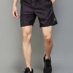 Fame Forever by Lifestyle Black Regular Fit Sports Shorts-picture-17