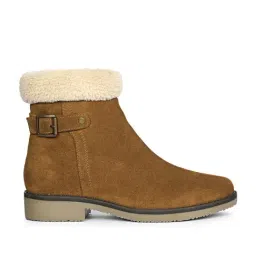ViviBlu Women's Tan Snow Boots-picture-21