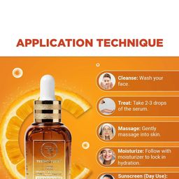 TRENDTREE Vitamin C Face Serum For Radiant Glow - 30 ml image 3