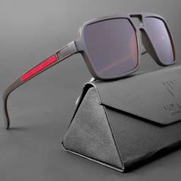 Voyage Brown Wayfarer Polarised and UV Protected Lens Unisex Sunglasses-image-7