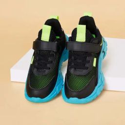 Pantaloons Junior Boys Black & Blue Casual Wear Shoe-image-20