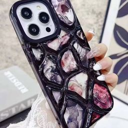 CASE CREATION Geometric Printed iPhone 16 Plus Back Case Mobile Accessories image 1