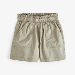 NEXT Girls Poplin Pure Cotton Shorts-image-73