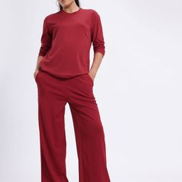 SZN Solid T-shirt & Trouser Co-Ord Set-picture-40