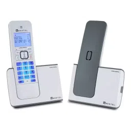 Beetel Landline Phone Cordless DSL Compatible White & Grey, X75-27