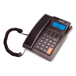 Beetel Landline Phone with Answering Machine Corded Black, M64-12