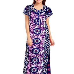 AAKARSHANA CREATION Women Printed Cotton Nightdress-image-55