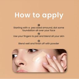 RED 4 Power Stay Light Weight Foundation - 40 ml - Shade No - 02 image 5