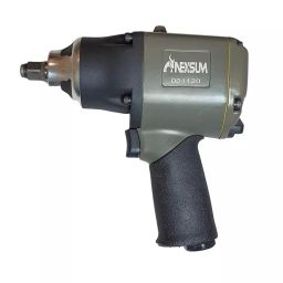 HYCO 0.5 inch Fixed Square Pneumatic Impact Wrench Kit Black and Gray for Cars Max Torque 950 NM, HY10-40