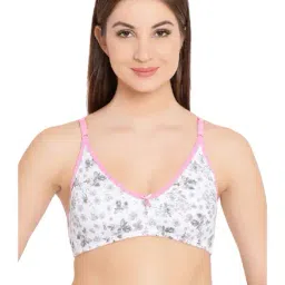 Clovia White Non Wired Non Padded Full Coverage Bra-10