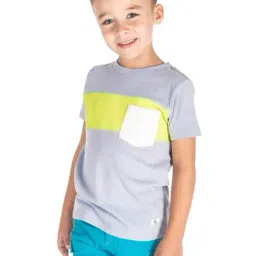 Cherry Crumble By Nitt Hyman Kids Grey Textured T-Shirt-image-59