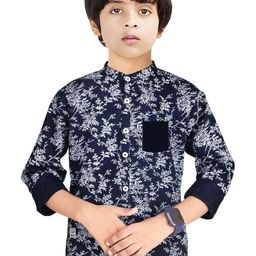 MADE IN THE SHADE Unisex Kids Floral Printed Casual Shirt-image-89