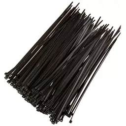 SCHOFIC Heavy Duty Cable Zip Ties Nylon (Polyamide) Black 4.8x200 mm, (Pack of ‎50)-image-96