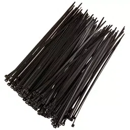 SCHOFIC Heavy Duty Cable Zip Ties Nylon (Polyamide) Black 4.8x150 mm, (Pack of ‎25)-image-66