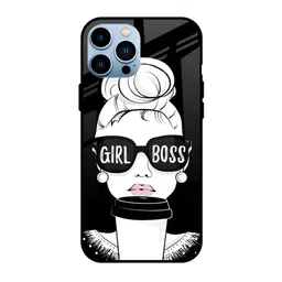 QRIOH Quirky Printed iPhone 13 Pro Back Case Mobile Accessories-image-25