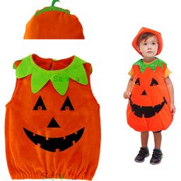 Sarvda Halloween Theme Pumpkin Costume Set - Orange-image-42