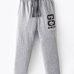 Lazy Bones Sinker Full Length Track Pant with Text Print - Dark Grey-image-44