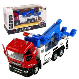 FunBlast Pull Back Towing Truck Toy with Light & Sound Pack Of 1 Random Color-17