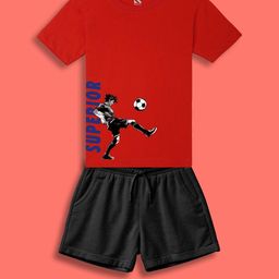 NUSYL Boys Multi Cotton Blend Clothing Set-image-98