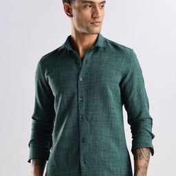THE BEETEL HOUSE Men Air Like Linen Vintage Regular Slim Fit Casual Shirt-image-11