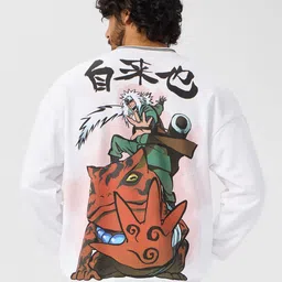 The Souled Store Men Printed Naruto Shippuden: Toad Sage Sweatshirt-picture-30