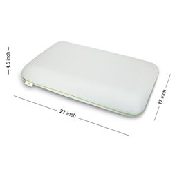 Cushows Memory Foam ClassicPillow For Back & Side Sleepers WithLargeSize PACK OF 4- White image 4