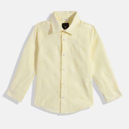 Allen Solly Junior Boys Sport Floral Textured Casual Shirt-picture-46