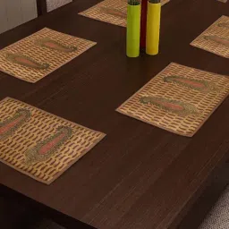 Swayam Mustard 200 TC Table Mats - Set of 2-image-20