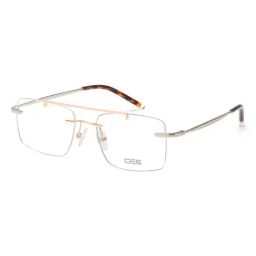 IDEE Gold Square Eye Frames for Men-picture-5