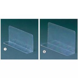 AS ONE Partition Plate 22×5×10 cm Polystyrene Thickness 1.2 mm, 61-38-10-1 (Set of 10 pcs)-3