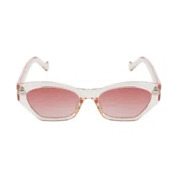 Ted Smith TS-IPEARLS_PINK Pink Gradient Cat Eye Sunglasses-11