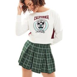 Cover Story Off White Printed Sweatshirt-image-77
