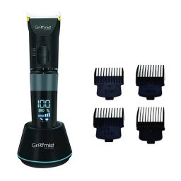 Groomiist GT-32 Gold Series Cordless Beard Trimmer - 180 Min Runtime (Black)-23
