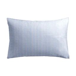 The Baby Atelier Stripes Blue Cotton Junior Pillow Cover-image-63