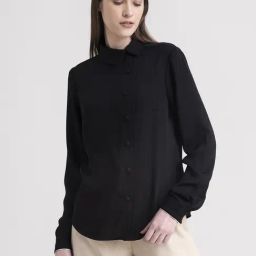 FableStreet Black Full Sleeves Shirt-image-63