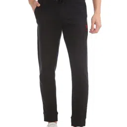 U.S. Polo Assn. Black Regular Fit Trackpants-picture-20
