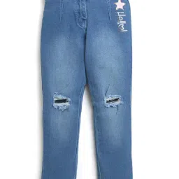 Tiny Girl Light Blue Distressed Jeans-image-42