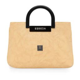 Esbeda Beige Animal Effect Medium Satchel-image-66