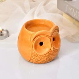 Tayhaa Orange Ceramic Owl Oil Diffuser-39