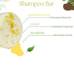 EcoBerry Murumuru Butter Shampoo Bar Enriched With Jasmine image 2