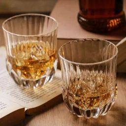 Trovea's Crystal Gauntlet Italian Transparent Glass Whiskey Glass - Set of 6-picture-37