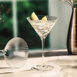 Trovea's Elegant Martini German Crystal Transparent Glass Cocktail Glass - Set of 4-picture-19