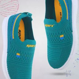 Sparx Kids Green Slip-On Shoes-image-34