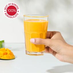 Borosil Eternal Transparent Borosilicate Glass - Set of 6 ( 305 ml ) image 3