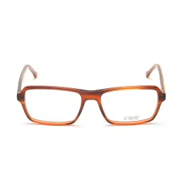 IDEE ID1706C6FR Brown Full Rim Rectangular Frame image 1